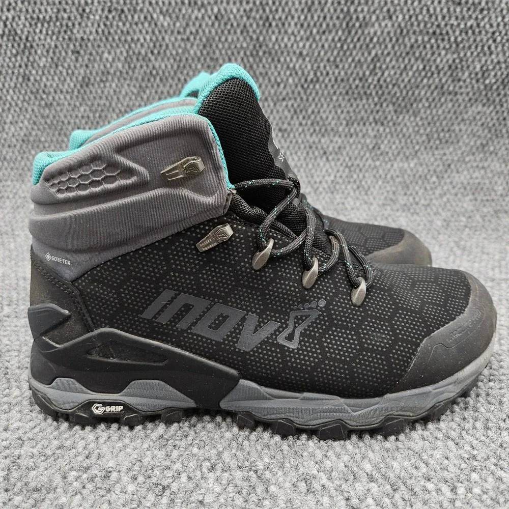 Inov-8 (Men's 9.5) Black Roclite Pro G 400 GTX Hiking Boots Gore-Tex Waterproof